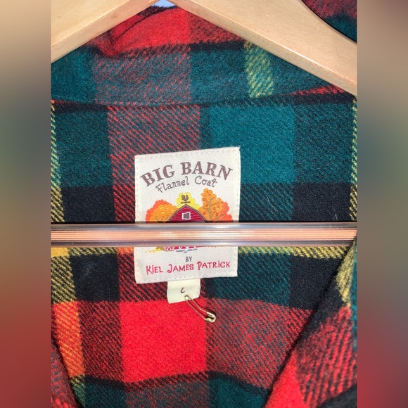 Kiel James Patrick Red and Green Plaid Jacket - Picture 5 of 10